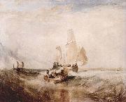 Joseph Mallord William Turner Jetzt fur den Maler, Passagiere gehen an Bord oil painting reproduction